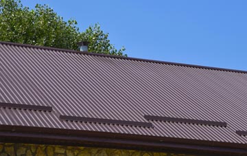 typical Slay Pits corrugated roof uses